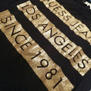 Sheer black Guess tee